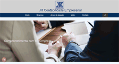 Desktop Screenshot of jrconsultoriacontabil.com.br